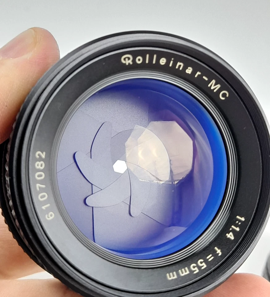 Rollei Rolleinar MC F 1,4/55mm #6107082 Rollei QBM mount Sony E NEX adapter - Image 2 of 4