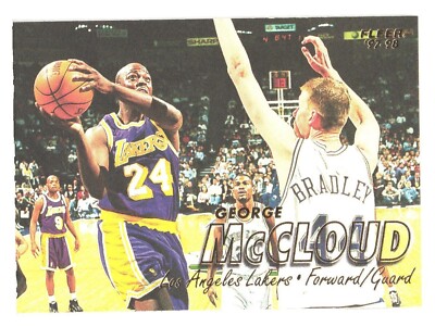 1997-98 Fleer NBA Basketball LA Lakers George McCloud