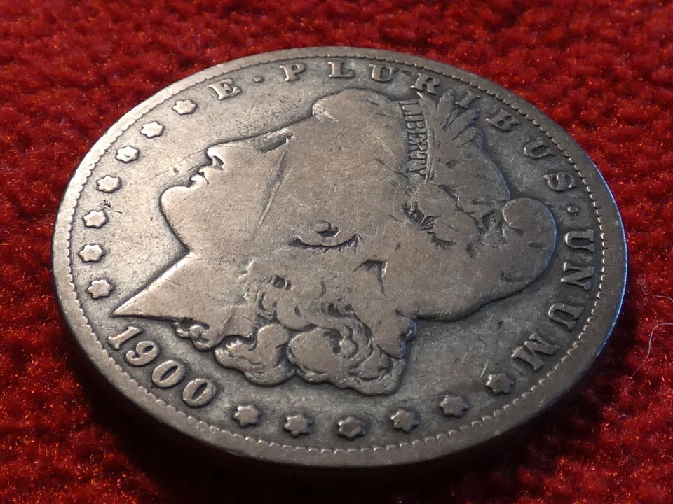 1900-O Morgan Silver Dollar Lamination Error #3434 - Image 2 of 4