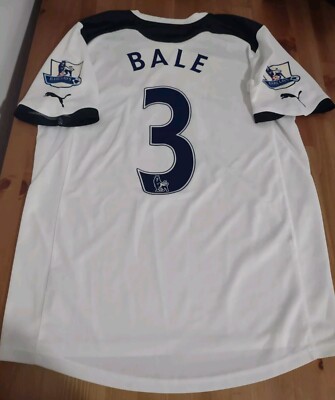 Gareth Bale Tottenham Hotspur 10/11 Puma Home Jersey Size Men's