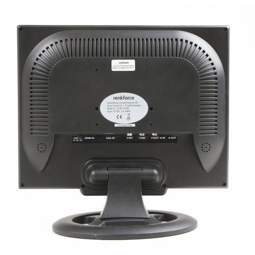 Renkforce 30,48 CM (12 ZOLL) CCTV LCD MONITOR + Defekt (252401) - Bild 4 von 7