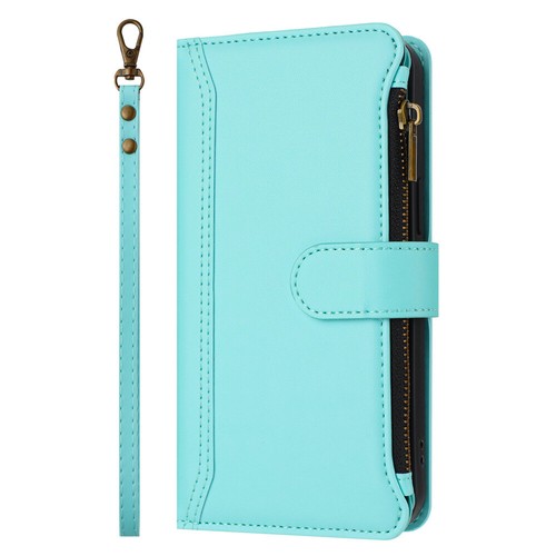 For iPhone 17 16 15 14 13 12 Pro Max Plus Zipper Case Leather Wallet Flip Cover - Picture 14 of 33