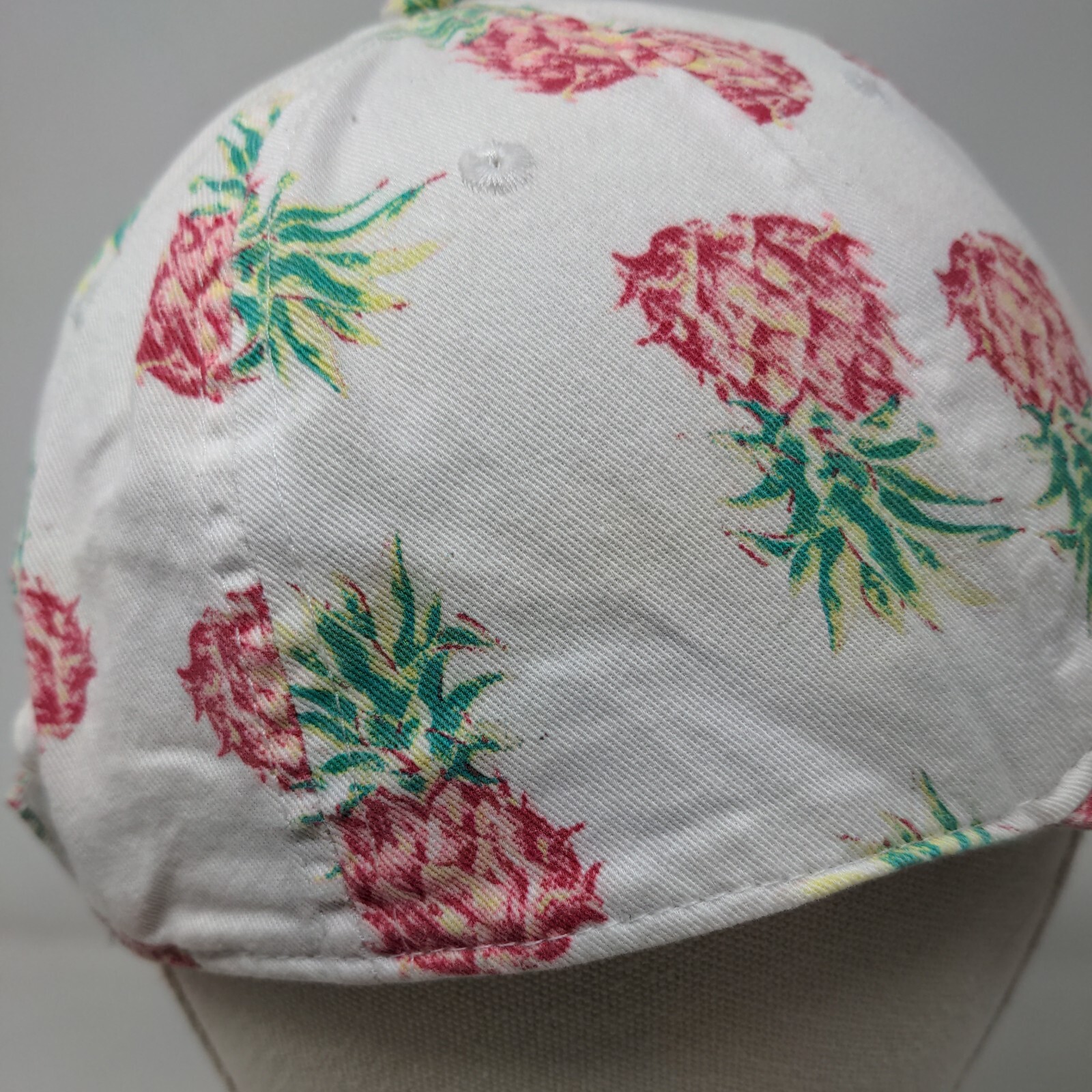 Pineapple Strapback Hat Multicolor OSFM Adjustabl… - image 5