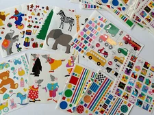 Mrs. Grossman's Vintage LARGE Square Sheet of Stickers CHOOSE From assorted RARE
