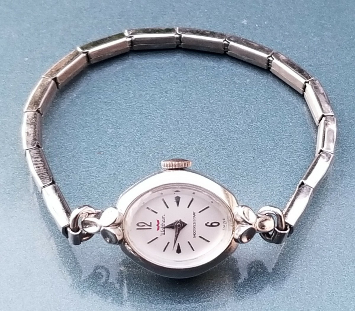 WALTHAM 10K GF made in SWISS レディース　腕時計 Vintage Swiss Waltham Mechanical Ladies Watch, 7 Jewels 10k Gold