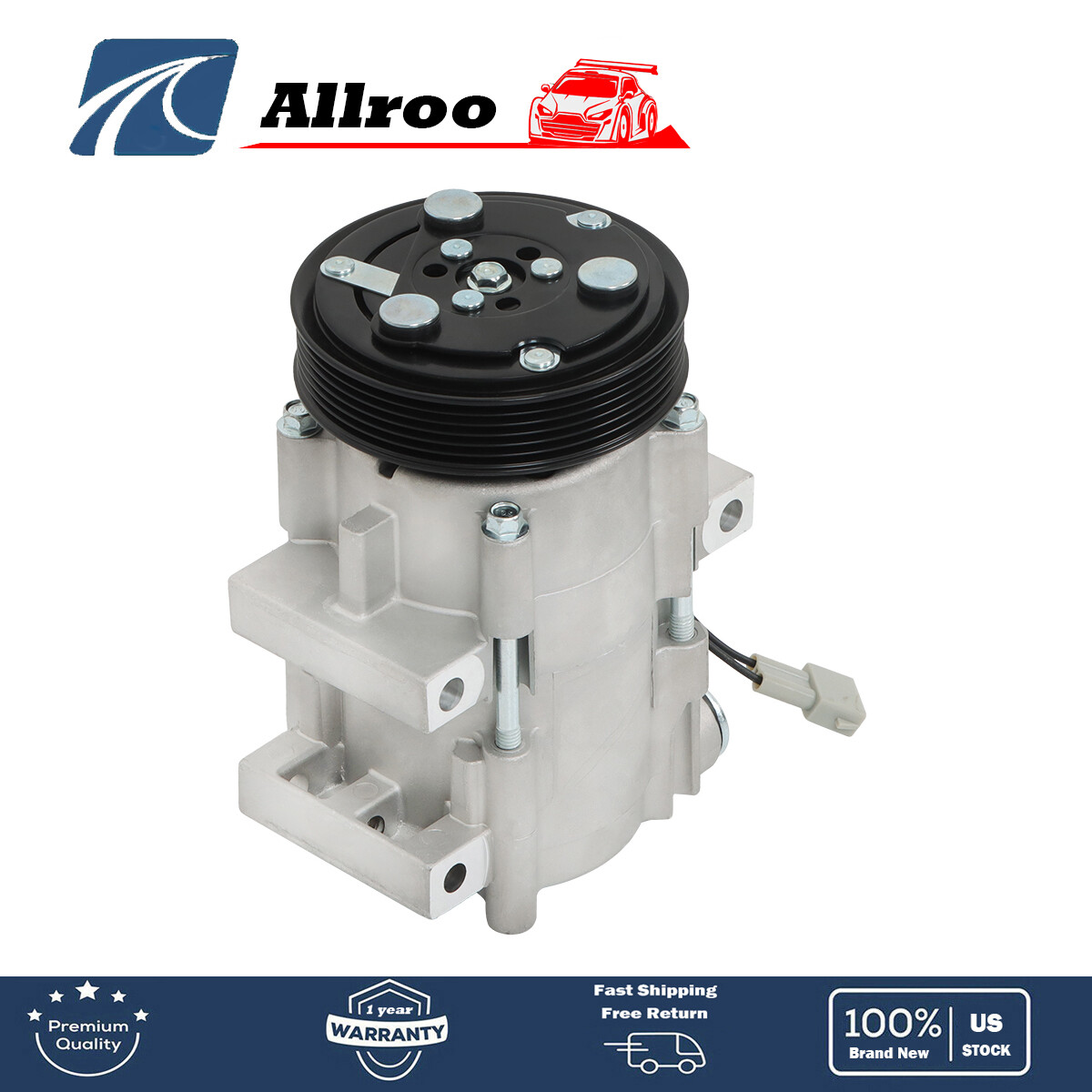 A/C AC Compressor For Mitsubishi Lancer 2009-2014 Outlander 2008