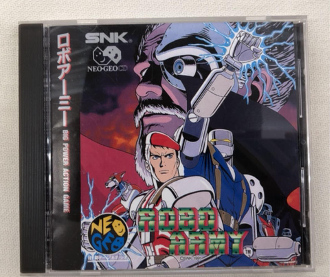 ROBO ARMY Neo Geo NEOGEO CD SNK Japan Rare Video Game | eBay
