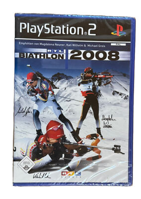 RTL Biathlon 2008 für Sony PS2 / PlayStation 2 - Neu, Versiegelt, Sealed