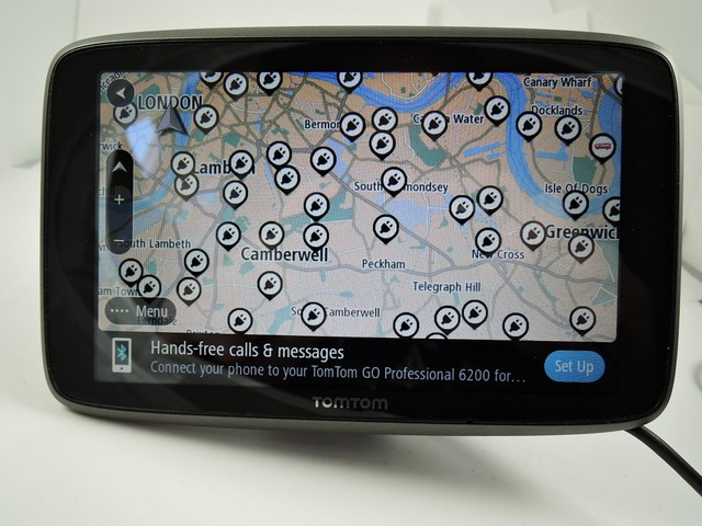 tomtom go professional 6200 hgv sat nav