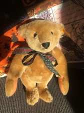 Steiff German 404627 Working Growler Signed On Paw Susanna Pinyuh Vintage 12