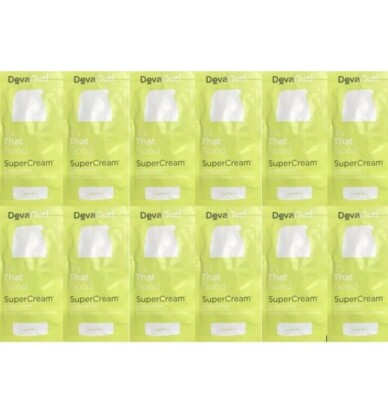 Deva Curl SuperCream Cocounut Curl Styler 1 oz Packet - 12 PACK