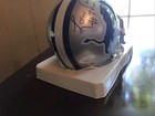 Schmidt/Creekmur SIGNED Lions Mini Helmet With Inscriptions JSA. COA. — photo 5