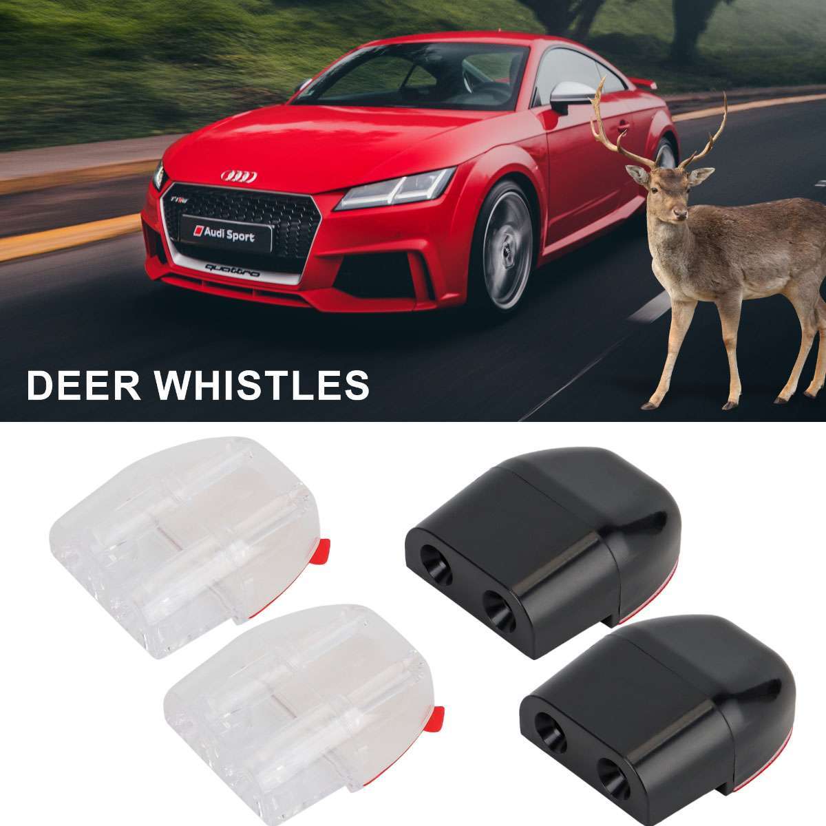 Animal Sonic Alert Car Safety Accessory - Deer Italia - Foto 6
