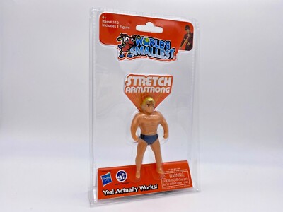Worlds Smallest - Stretch Armstrong - Hasbro - Sammelfigur, dehnbar - NEU OVP
