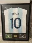 Lionel Messi Argentina Signed Soccer Jersey ***BAS Beckett Witnessed COA ***