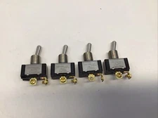 POLLAK 34571 SPST Toggle Switch On-Off w/screws 8641 E-60272 LR-39145 20A 125V