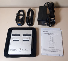 Coolpie Dual Bay SSD Dock NVMe M.2 SATA Cloner CR31 USB Dockingstation