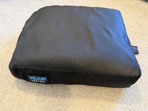 Vicair Vector Wheelchair Cushion 13w X 16L comfort company Black