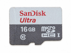 SanDisk Ultra 16GB microSDXC microSDHC MicroSD UHS-I Flash Memory - Camera/Phone