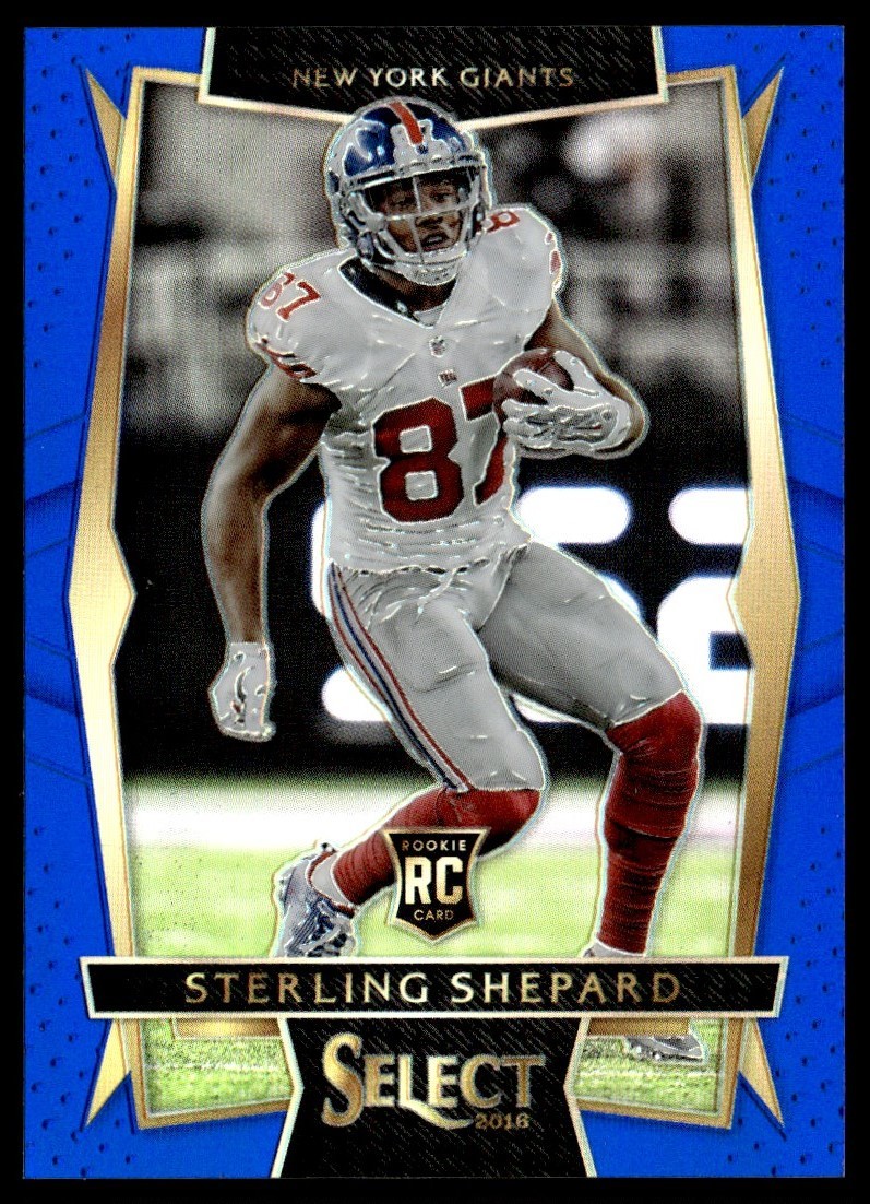 2017 Panini Select Blue Sterling Shepard Rookie /149 New York Giants #51