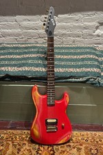 Slick SL54T Single Pickup Electric Guitar, one  Powerful Humbucker -Aged look