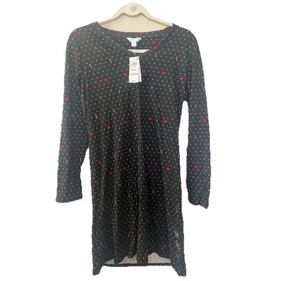 Charter Club Nightgown Women S  Starry Holiday Christmas Print Sleepwear new