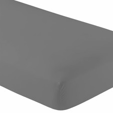 Twin XL Fitted Bottom Bed Sheet Microfiber 15 Inch Deep Pocket 39x80 Inch