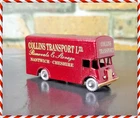 Matchbox Lesney 46B Removals Van - Code 3 in Metallic Red - Collins - c1960's