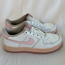 Nike Pink White Air Force 1 Kids Size 5.5 Youth