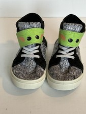Star Wars Grogu Baby Yoda High Top Sneakers Kids Size 9 EU26 Mandalorian