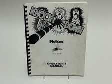 Knock Down MELTEC Arcade  Game Owner’s Manual