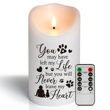 HN HAIINAA Pet Memorial Gifts for Dogs Cats Loss of Dog Sympathy Gift, Sympat...