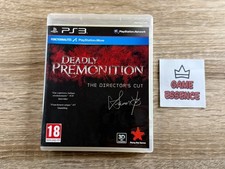Deadly Premonition The Director's Cut PS3 Complet PAL FR Sony PlayStation 3