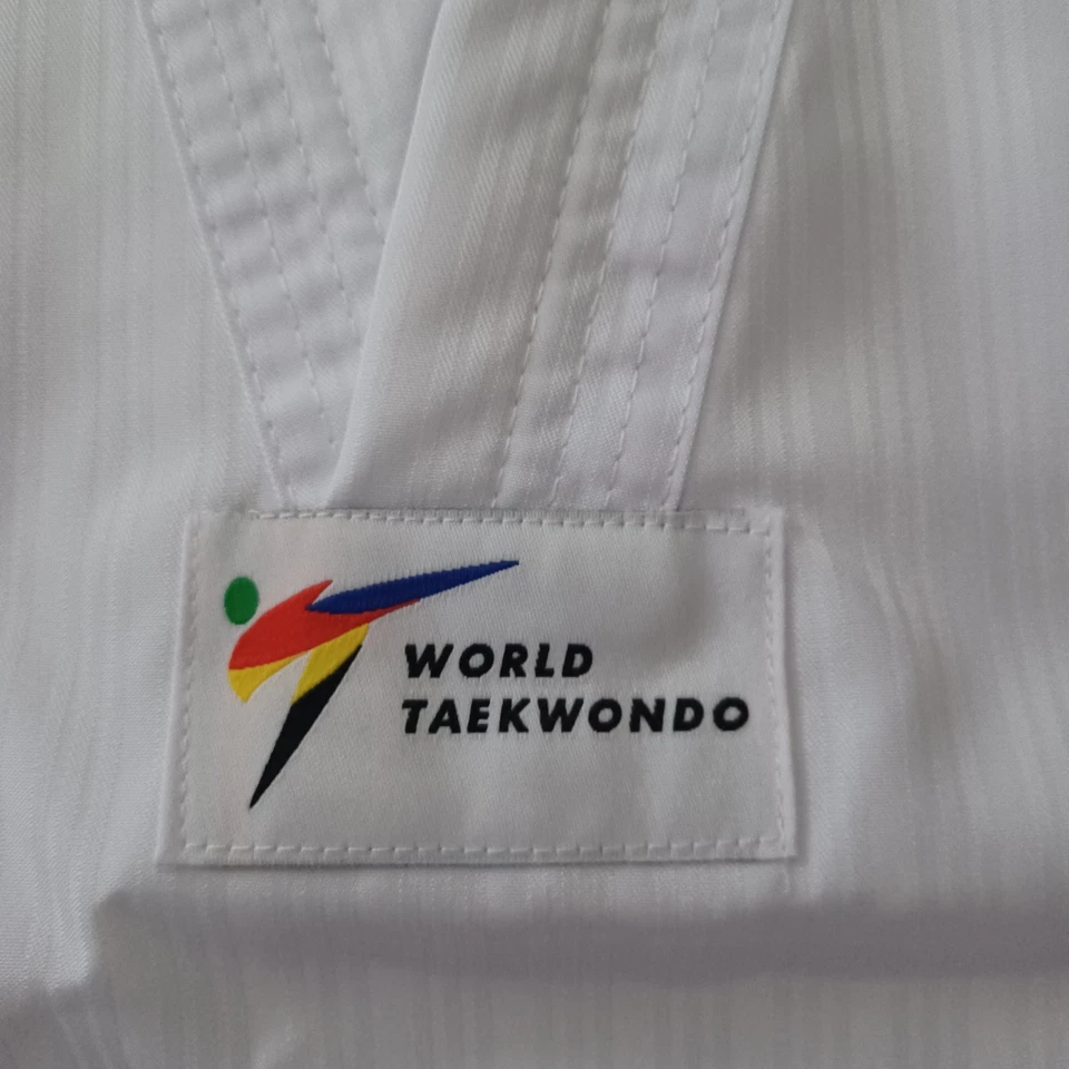 Adidas Taekwondo ADI-Start 2 TKD Uniforme Camisa Talla 190 Blanco Cuello en V Nuevo con Etiquetas Foto 2 de 4