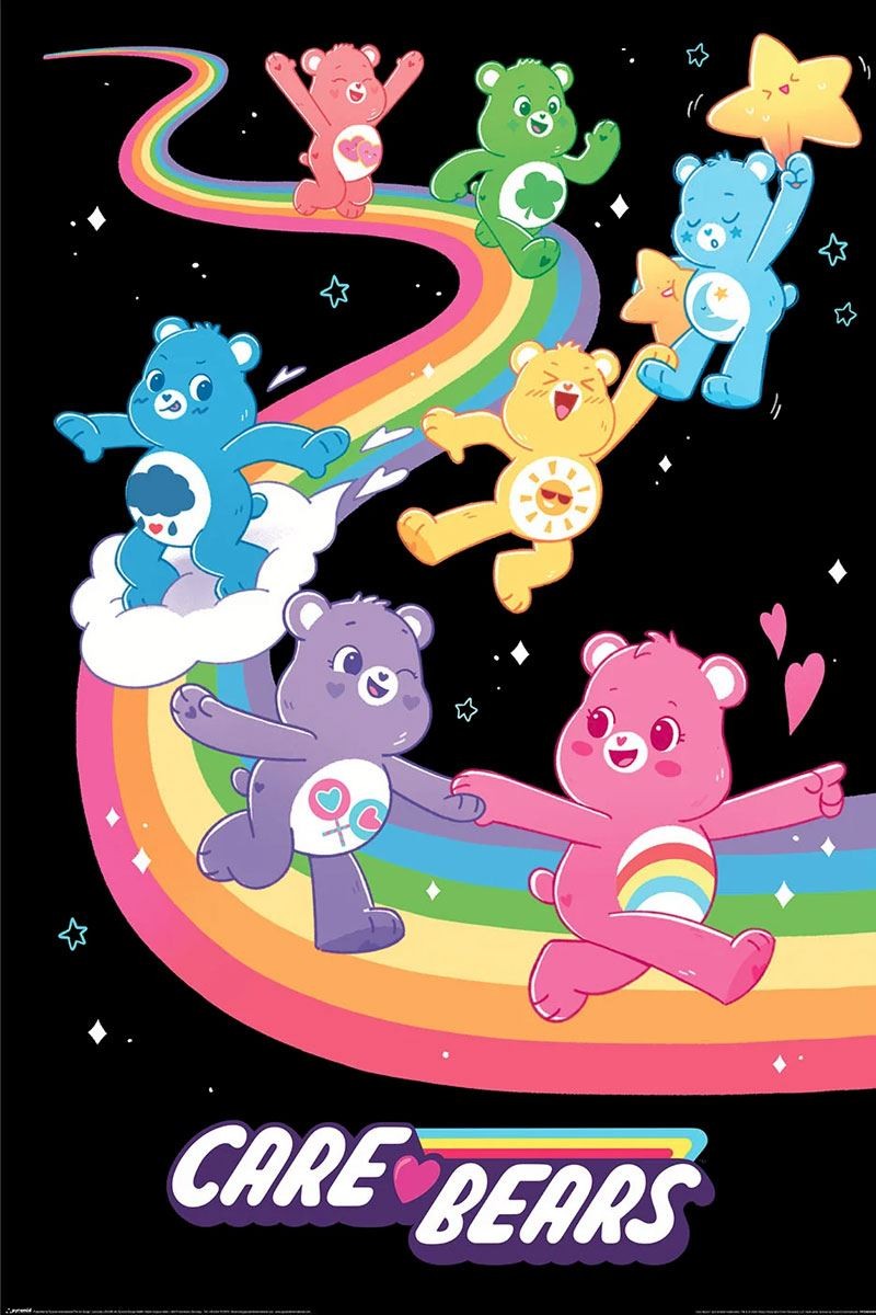 Care Bears We Love Rainbows Maxi Poster
