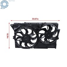 For Ford Taurus Ac Radiator Fan 2013-2016 3.5l Engine Dg1z8c607g Dg1z 8c607c
