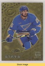 2022-23 Skybox Metal Universe Stars Gold Spectrum FX Jordan Kyrou #146 READ 2ld