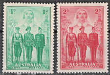 AUSTRALIA:1940 SC#184-85 MNH Australia&rsquo;s participation in WWII AP5729