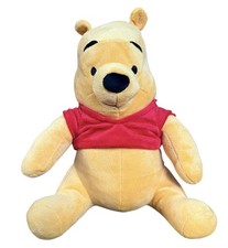 Disney Winnie the Pooh 10" Plush Stuffed Animal Yellow Bear Red Shirt