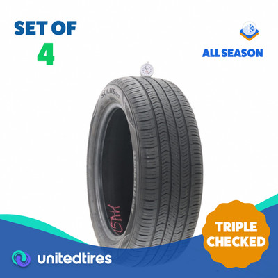 Set of (4) Used 215/55R18 Kumho Solus TA51 95V - 5.5-7.5/32 (1625Q)