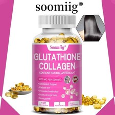 Glutathione collagen: Antioxidant, revitalizes and brightens skin 3 pack