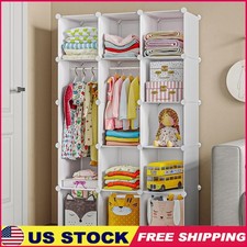 Modular Baby Organizer Storage System Nursery W/ Adjustable Shelves Cubes New