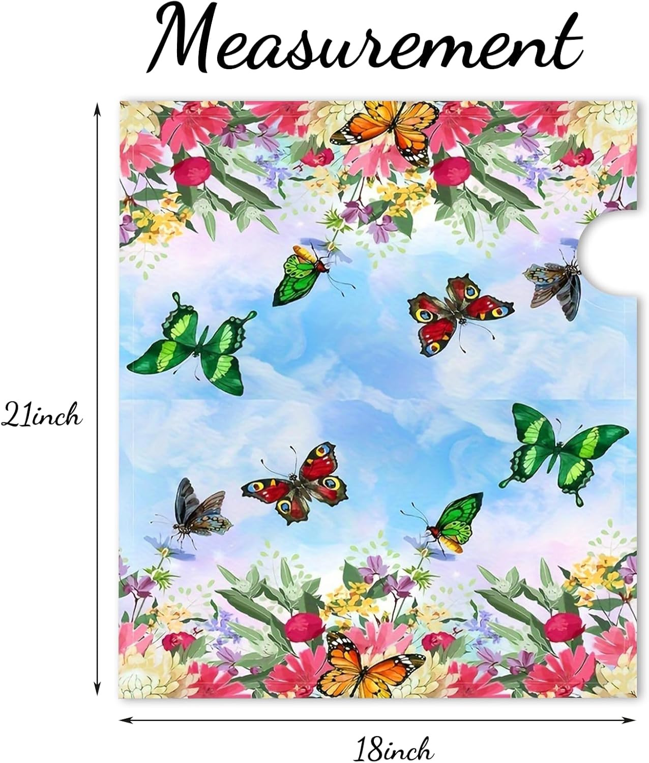 Mailbox Covers Magnetic Standard Size 18 X 21 Inch Beautiful Flowers in Spring,M