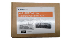 4X1 HDMI SWITCHER WITH DIGITAL AUDIO ULTRA HD4K