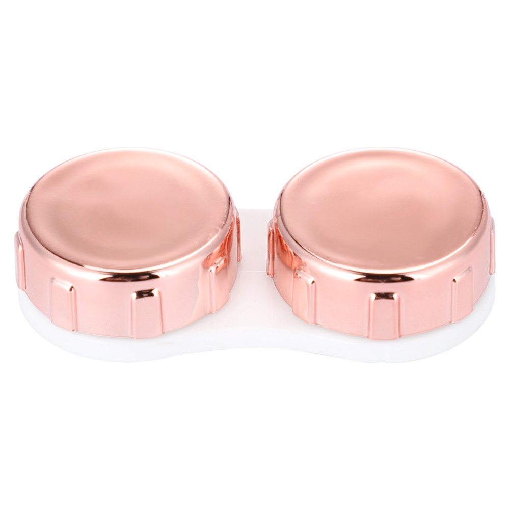 Mini Contact Lens Holder Eye Care Lenses Container Case Portable Mirror Box
