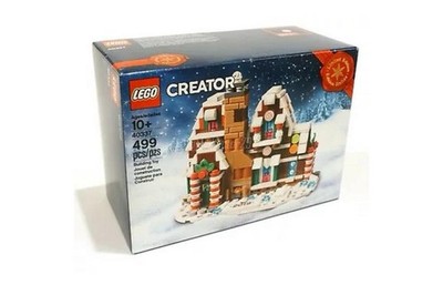 Lego Creator Expert: Microscale Gingerbread House Set 40337, Christmas, Winter