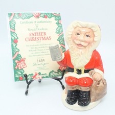 Royal Doulton Santa Father Christmas Small Toby Jug Limited Edition 1494/3500