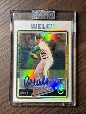 2005 Topps Retired Signature Edition Chrome Refractor 04/25 Bob Welch