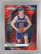 Tyler Kolek 2024 Panini Prizm #225 Red Pulsar Rookie RC /75