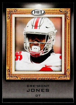 2019 SAGE HIT #PP-16 Dre'mont Jones Premium Portrait